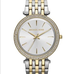 Michael Kors Womens Darci Two-Tone Stainless Steel watch 39mm.